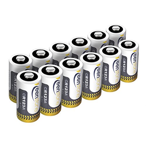 12 X CR123A 3V Batterie, Keenstone Typ 123 Lithium Batterie Einweg Ultra Power und High Performance für Taschenlampe, Kamera, Camcorder, Spielzeug Fernbedienung, Taschenlampe