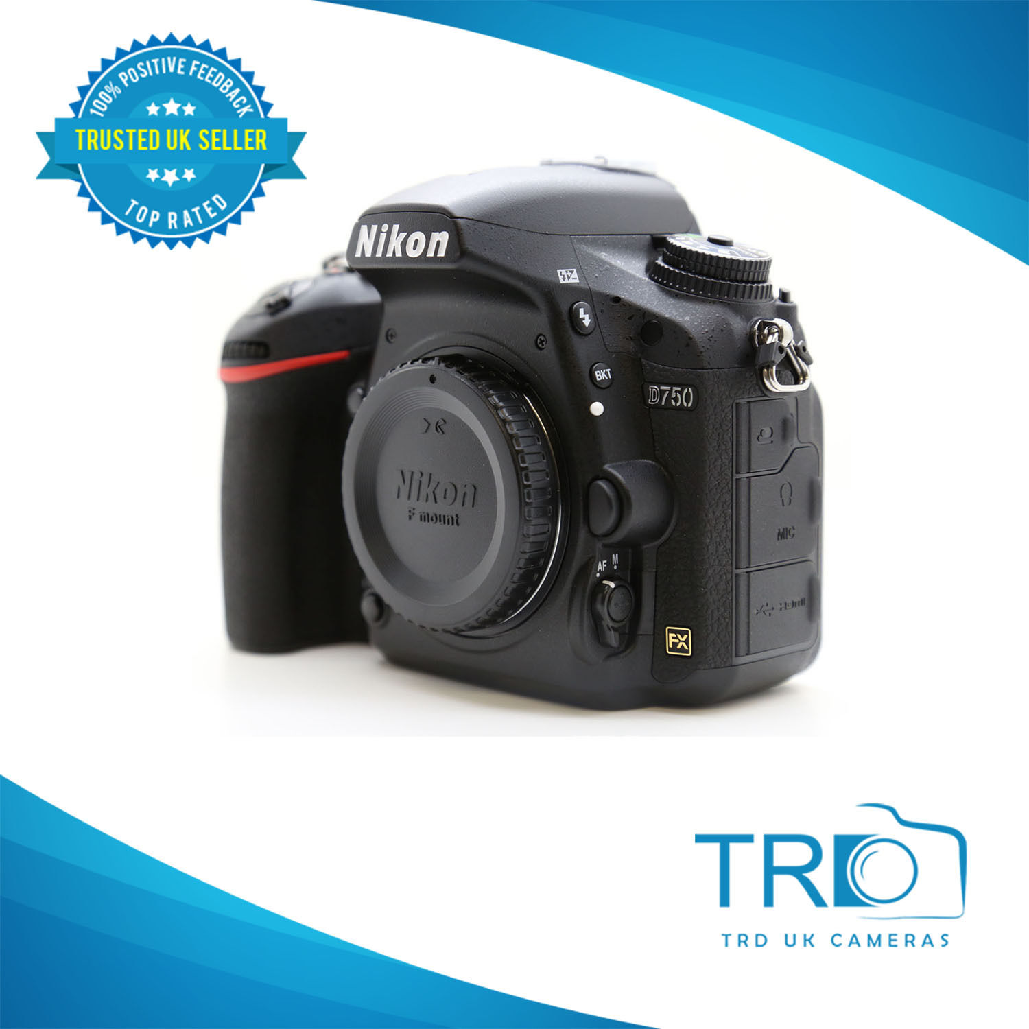 Nikon D750 Digital SLR Camera Body Only with 2 Year Warranty