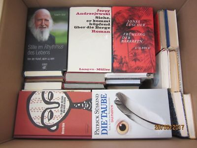 57  Bücher Hardcover Romane Sachbücher verschiedene Themen Paket 1