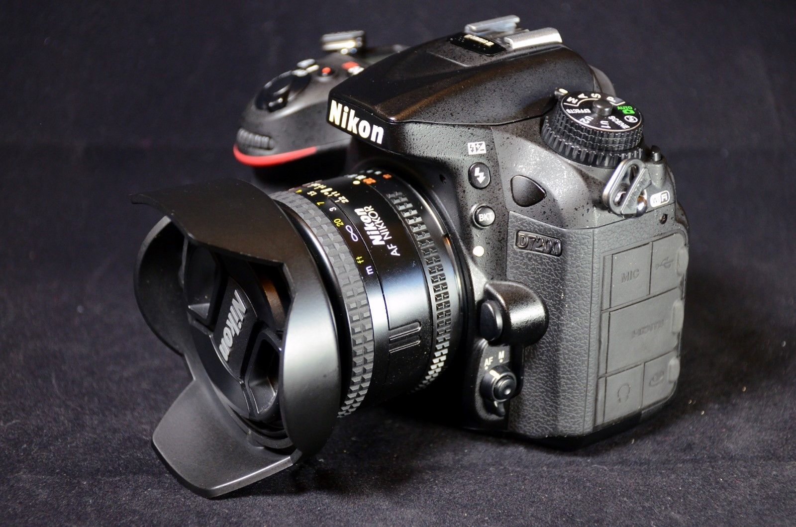 Nikon D7200 (DX-Format) mit Nikkor AF 50mm 1:1,8