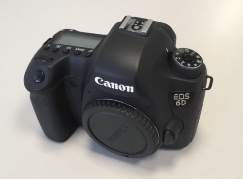 Canon EOS 6D 20.2 MP SLR-Digitalkamera - Schwarz (Nur Gehäuse)