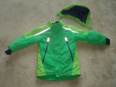 Winter Jacke Skijacke H&M Gr.116/122 grün Jungen
