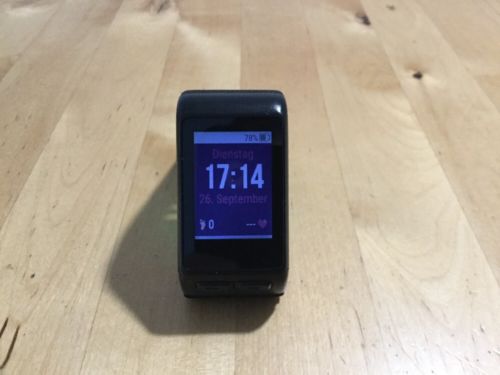 Garmin vivoactive HR GPS Smartwatch Herzfrequenzmessung lange Restgarantie M-L
