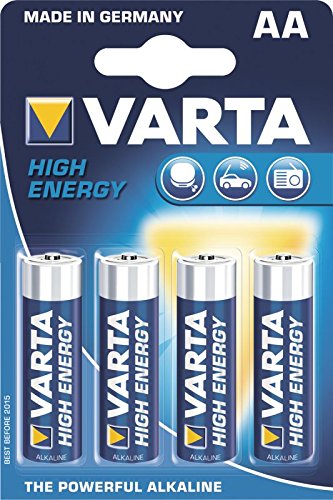 Varta High Energy Alkaline Batterie AA Mignon 4er Pack