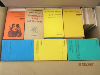 200 Bücher Hefte Reclam Verlag Reclamhefte Reclam Hefte