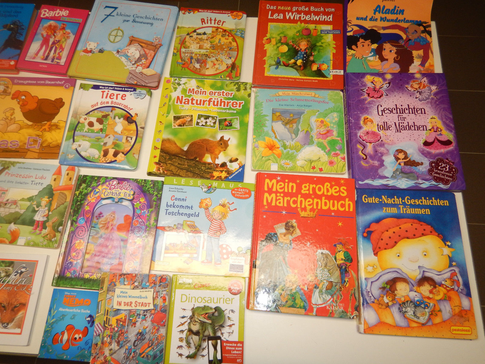 XXL Kinder Bücherpaket DVD`s + CD´s 84 Teile !!!