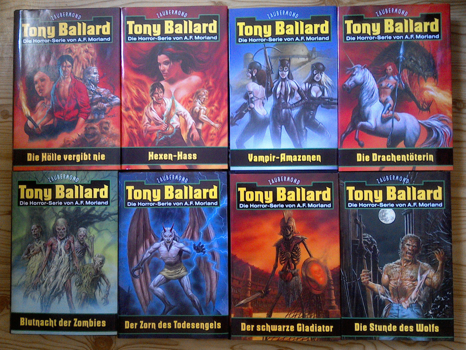 Zaubermond 30 Tony Ballard Bücher / Bücherset / Sammlung Horror + selten / rar +