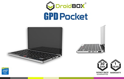 DroidBOX GPD Pocket Ultra Mobile Mini PC Work/Play/Watch Intel Z8750 2.56Ghz 8GB RAM 128GB ROM USB Type-C