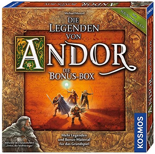 KOSMOS Legenden von Andor 694074 - Bonus-Box, Brettspiel