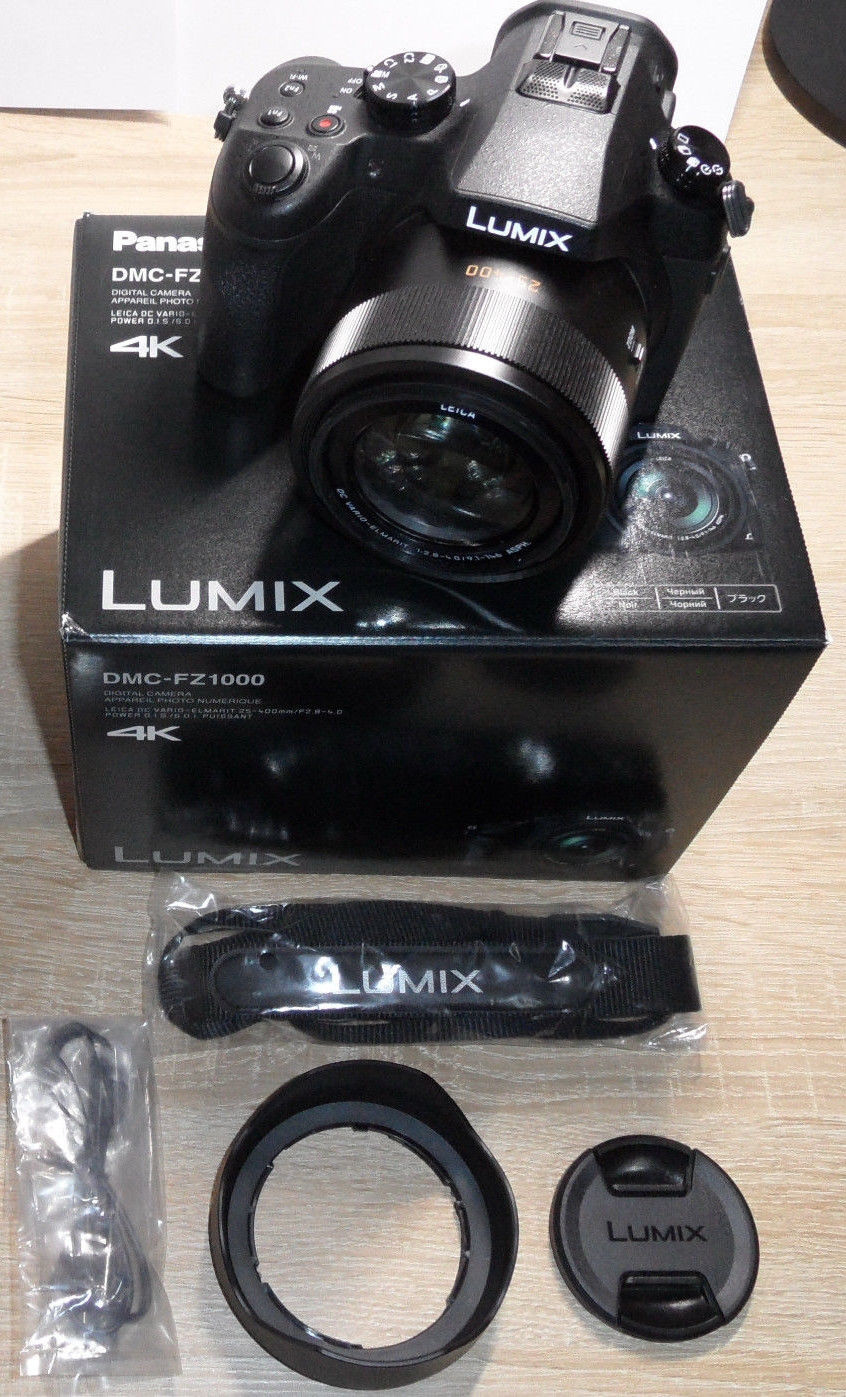 Panasonic LUMIX DMC-FZ1000 20.1 MP Digitalkamera in OVP