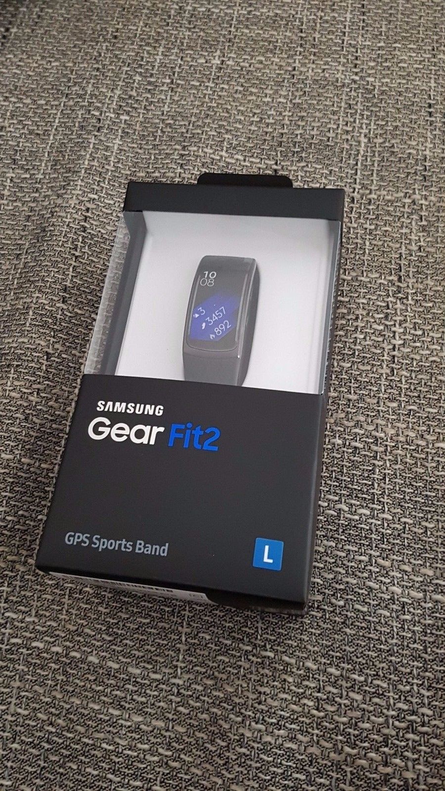 Samsung Gear Fit2 (Large) Aluminium - Polycarbonate - Smartwatch - NEU