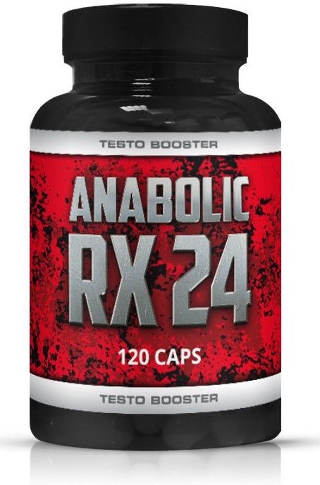 Anabolic RX24 Testo Booster Muskelaufbau Testosteron Booster Fatburner extrem