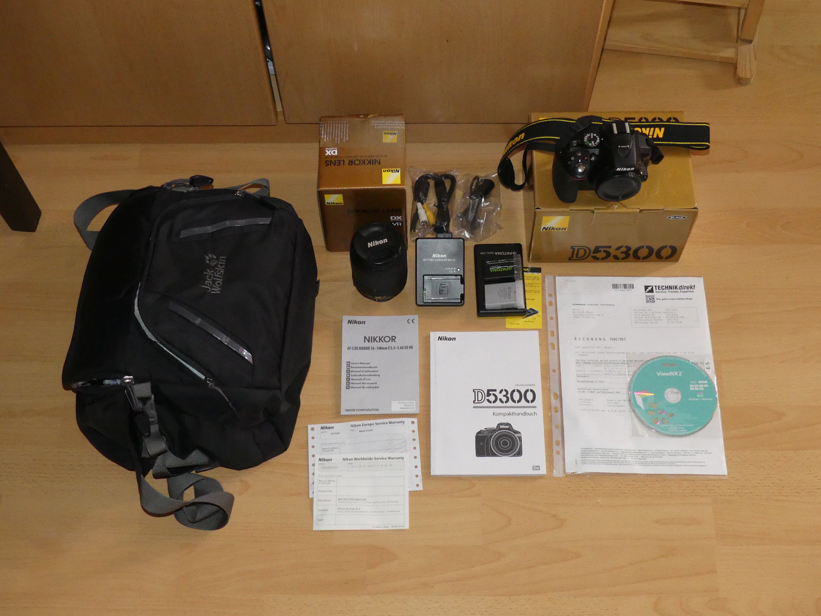 Nikon D5300 - Kit 18-140mm und mehr