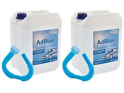 2x 10l AdBlue Hoyer Ad Blue m. Ausgießer Hochreine Harnstofflösung für Audi VW