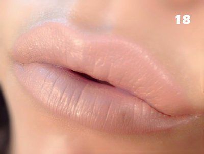 Matt Damen Lippenstift wasserdicht Lippen Stift Lip Gloss Make up Farbe #18