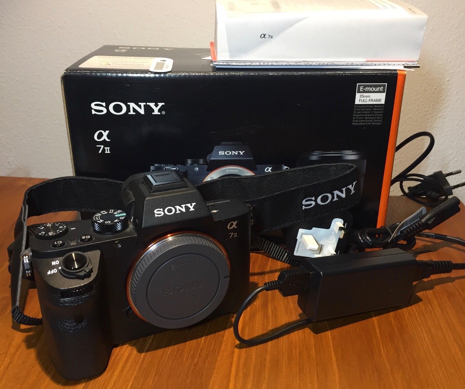 Sony Alpha A7II ILCE-7M2 24.3 MP Digitalkamera - Schwarz (Nur Gehäuse)