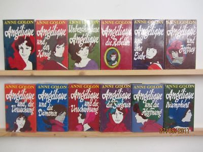Anne Golon Angelique 12 Bücher die komplette Serie historische Romane