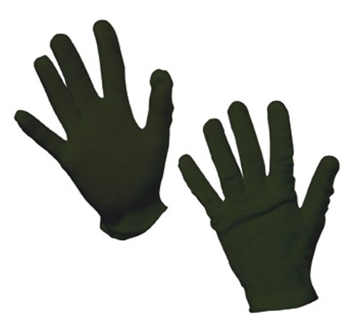 Rubie 's Offizielles Kind Schwarz Baumwolle Handschuhe (One Size)
