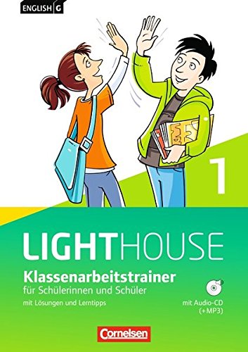 English G Lighthouse - Allgemeine Ausgabe / Band 1: 5. Schuljahr - Klassenarbeitstrainer mit Lösungen und Audio-Materialien