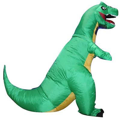 Inflatable Adult Dinosaur T-Rex Halloween Party Fancy Dress Party Costume Outfit