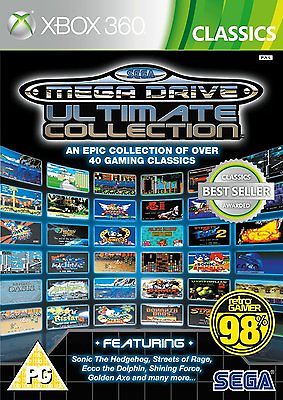 SEGA Mega Drive Ultimate Collection For PAL XBox 360 (New & Sealed)