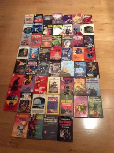 50 Romane  Bücherpaket Fantasy / Science Fiction / Heyne Bücher / gemischt