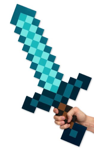 Minecraft Schwert Diamond aus EVA Schaumstoff / Edition Sword in Blau