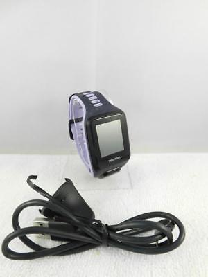 TomTom Runner 2 Cardio GPS Uhr, blau/lila, S Aktivitätentracker Sportuhr
