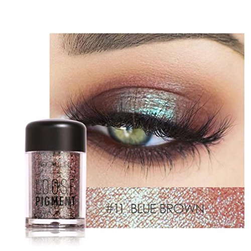 WYXlink Focallure 12 Farben Eye Shadow makeup Pearl Metallic eyeshadow Palette (K)