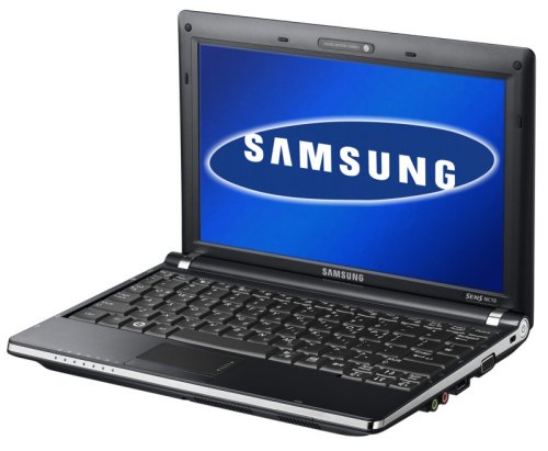 Samsung NC10 BH anyNet 25,9 cm (10,2 Zoll) WSVGA Netbook UMTS (Intel Atom N270 1,6GHz, 1GB RAM, 160GB HDD, Intel 950, XP Home) schwarz