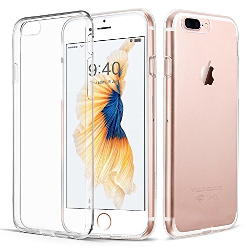 iPhone 7 Plus Hülle, Vkaiy iPhone 7 Plus Schutzhülle Transparent Handyhülle Crystal Clear Silikon Durchsichtig TPU Bumper Case für iPhone 7 Plus (5,5