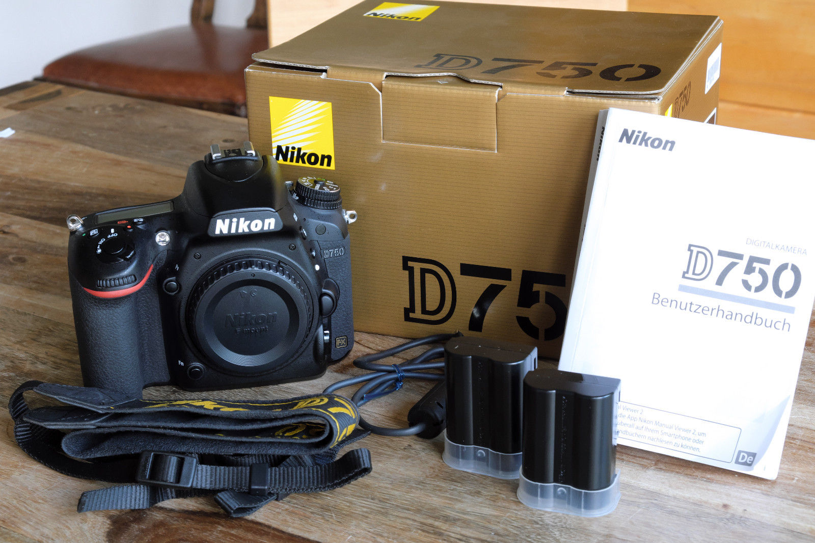 Nikon D750, einwandfreier Zustand, frisch inspiziert, OVP,  6000 Auslösungen