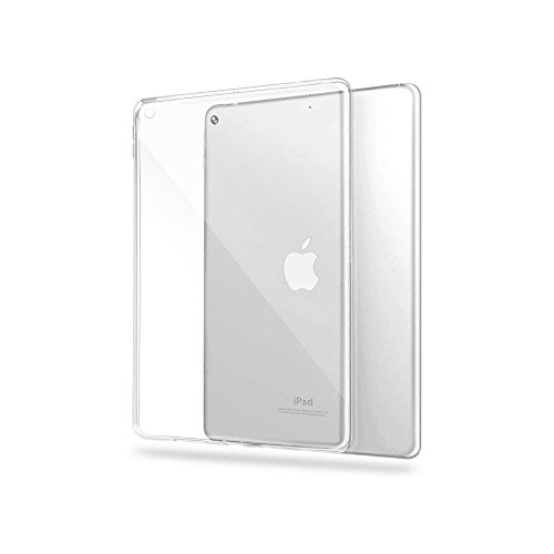 iPad 9.7 2017 Hülle, TopACE® TPU Hülle Schutzhülle Crystal Case Durchsichtig Klar Silikon transparent für iPad 9.7 2017 (Transparent)