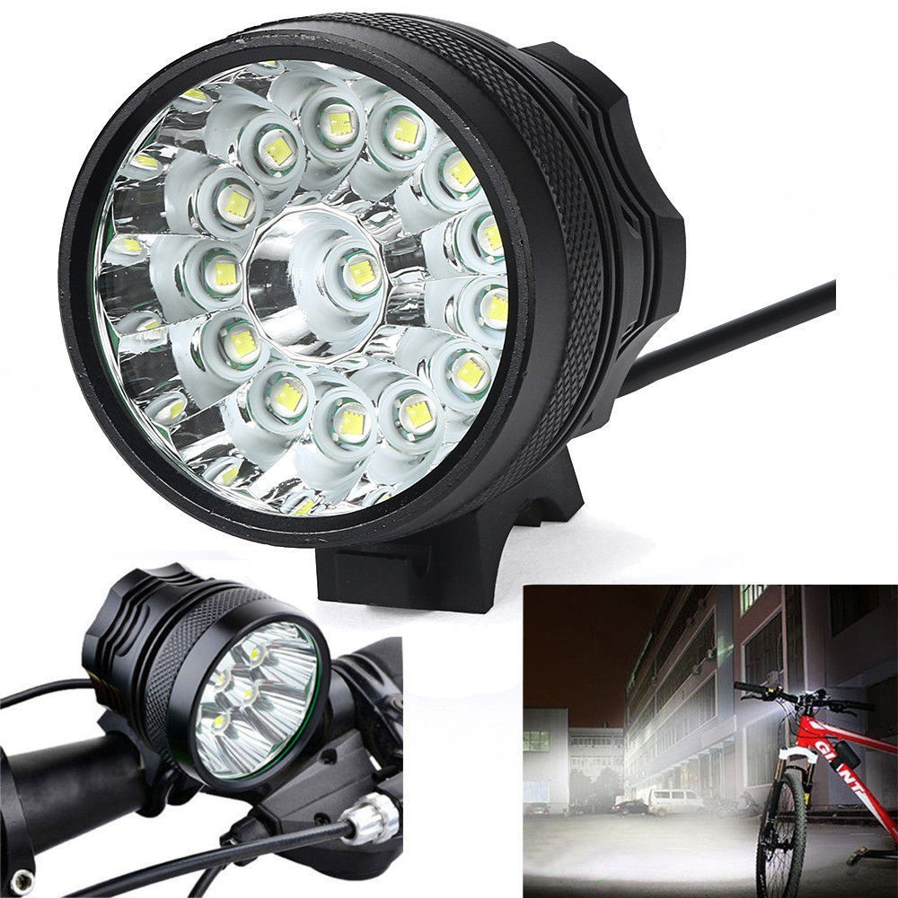 34000LM 14x CREE XM-L T6 LED Fahrradlampe Scheinwerfer kopflampe Licht Set DE