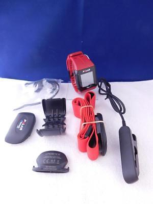 POLAR Pulsuhr V800 HR JNG Special Edition Rot Sportuhr GPS-Uhr