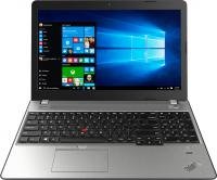 Lenovo 20H500B4GE 39,62 cm (15,6 Zoll) ThinkPadE570 Notebook (Intel Core i7-7500U, 8GB RAM, NVIDIA GeForce GTX 950M, Win 10 Pro, QWERTY (UK keyboard)) schwarz/silber