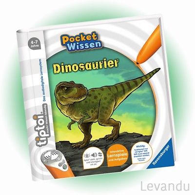 RAVENSBURGER tiptoi® Buch - Pocket Wissen - Dinosaurier - NEU