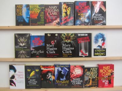Mary Higgins Clark 19 Bücher Romane Krimi Thriller Psychothriller Top Titel