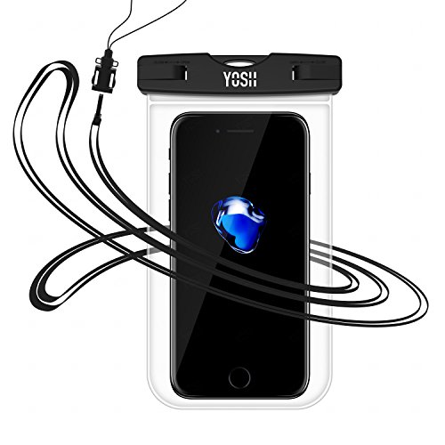 Wasserdichte handyhülle hülle tasche beutel YOSH® für iPhone 7 6 6s Plus Schnorcheln Tauchen Samsung S6 S7 S8 Note Unterwasser Fotografie LUMIA 950 Huawei P8 P9 P10 BQ Aquaris Moto, bis zu 6 Zoll.