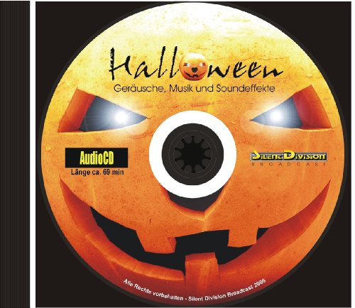 CD Halloween - Geräusche, Musik und Soundeffekte 99 Tracks, zum Vertonen, für Party, zum Gruseln