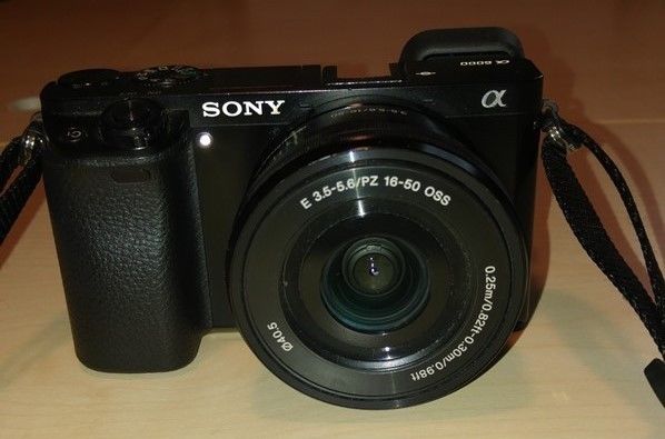 Sony Alpha 6000 24.3MP Systemkamera Schwarz (Kit mit Obj.16-50mm)