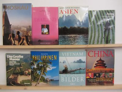 20 Bücher Bildbände Asien asiatische Länder asiatische Städte