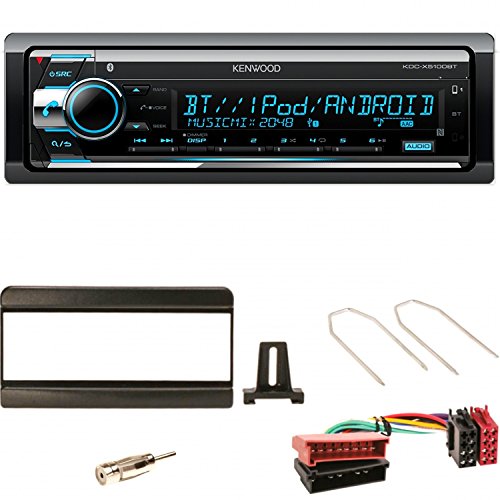 Kenwood KDC-X5100BT Autoradio Bluetooth CD USB AUX 1-DIN Einbauset für Focus Fiesta Puma Mondeo