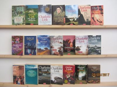 Charlotte Link 21 Bücher Romane Krimi Kriminalromane historische Romane