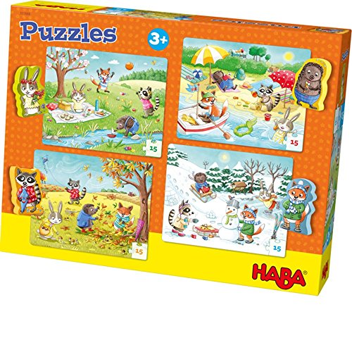HABA 301888 - Puzzles Jahreszeiten