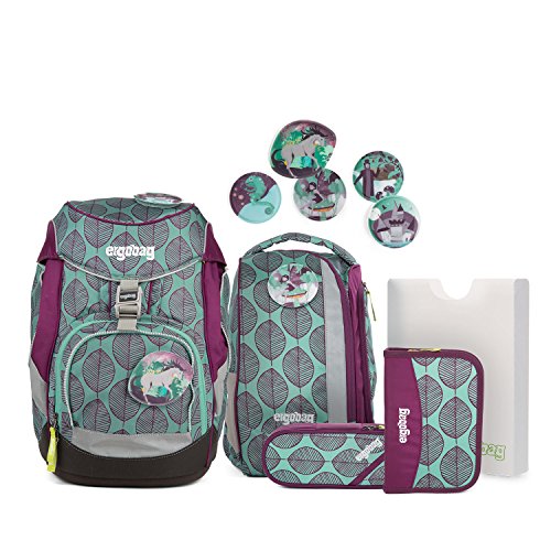 Ergobag Pack Schulrucksack Grundschule Set 40 cm 6-tlg, ZauBärwald 2017/18