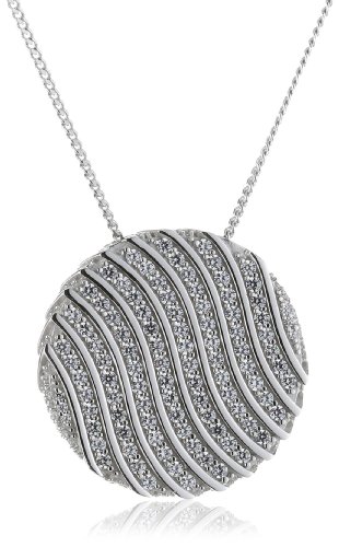 Joop Damen-Halskette 925 Sterling Silber Rachel Zirkonia-PavÃ©e weiÃŸ ca. 47 cm (42 + 5 cm) JPNL90599A420