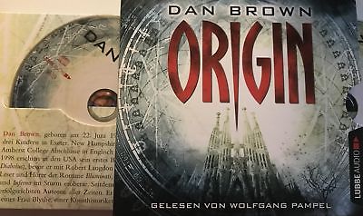 Hörbuch Dan Brown ORIGIN deutsche Fassung 461 min 6 CDs wie neu