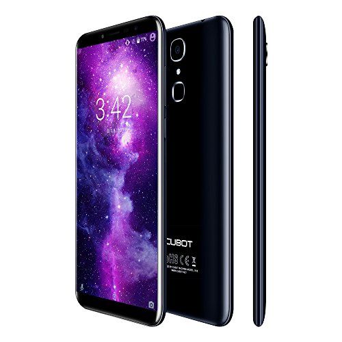 CUBOT X18 Smartphone 4G LTE Ohne Vertrag mit 5,7 Zoll IPS Bildschirm,Fingerabdruck Sensor, Dual Kamera, Dual SIM Standby, Android 7.0, 3GB RAM + 32 GB ROM, Bluetooth 4.0 / GPS / WiFi (Blau)