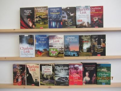 Charlotte Link 19 Bücher Romane Krimi Kriminalromane historische Romane